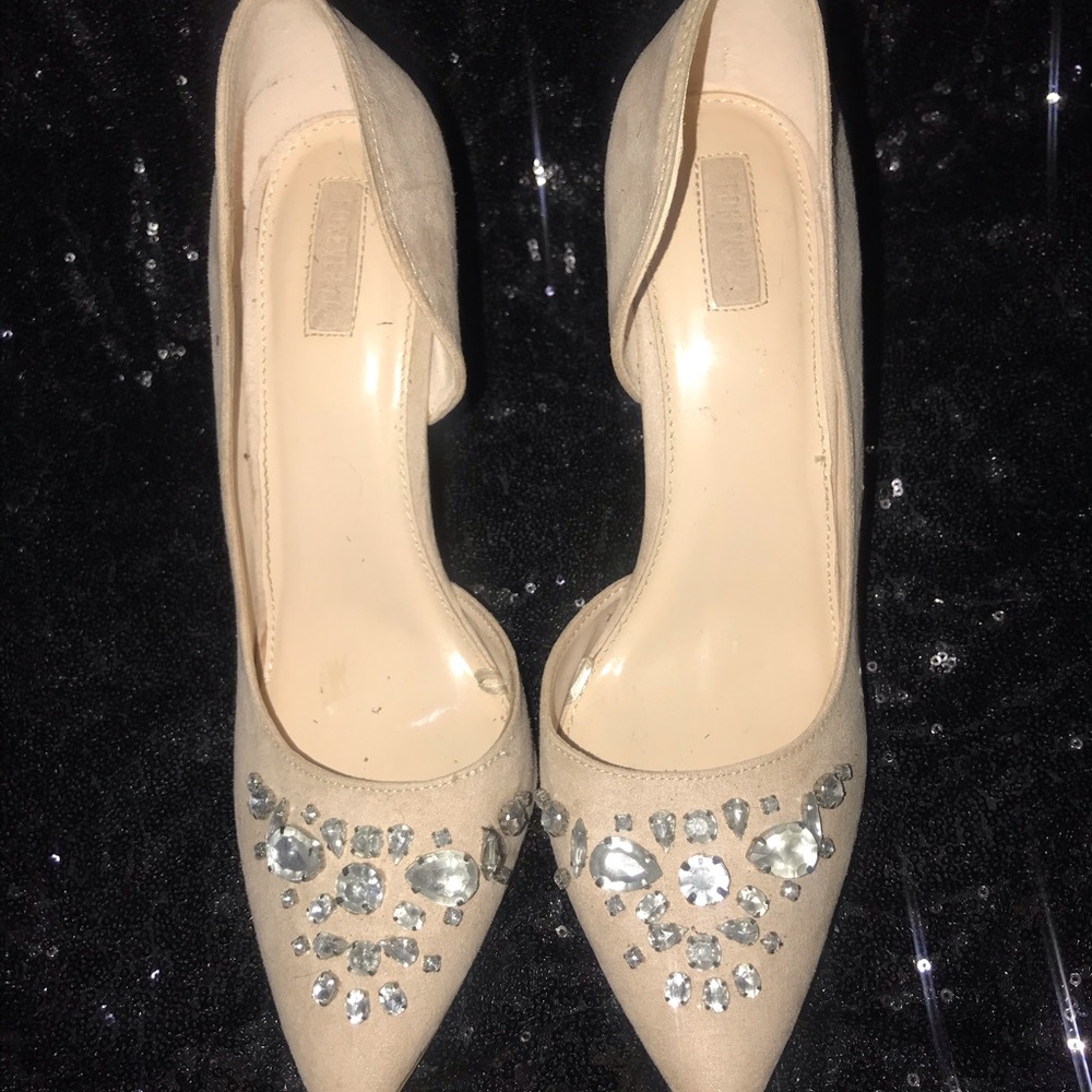 Embellished heels